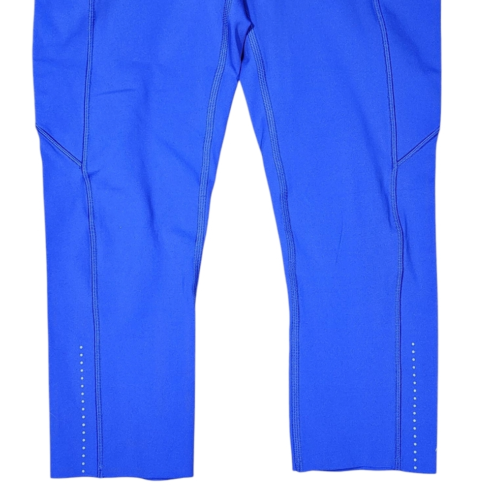 Lululemon Fast & Free HR Crop 19" Cerulean Womens Legging 4 - Picture 6 of 11